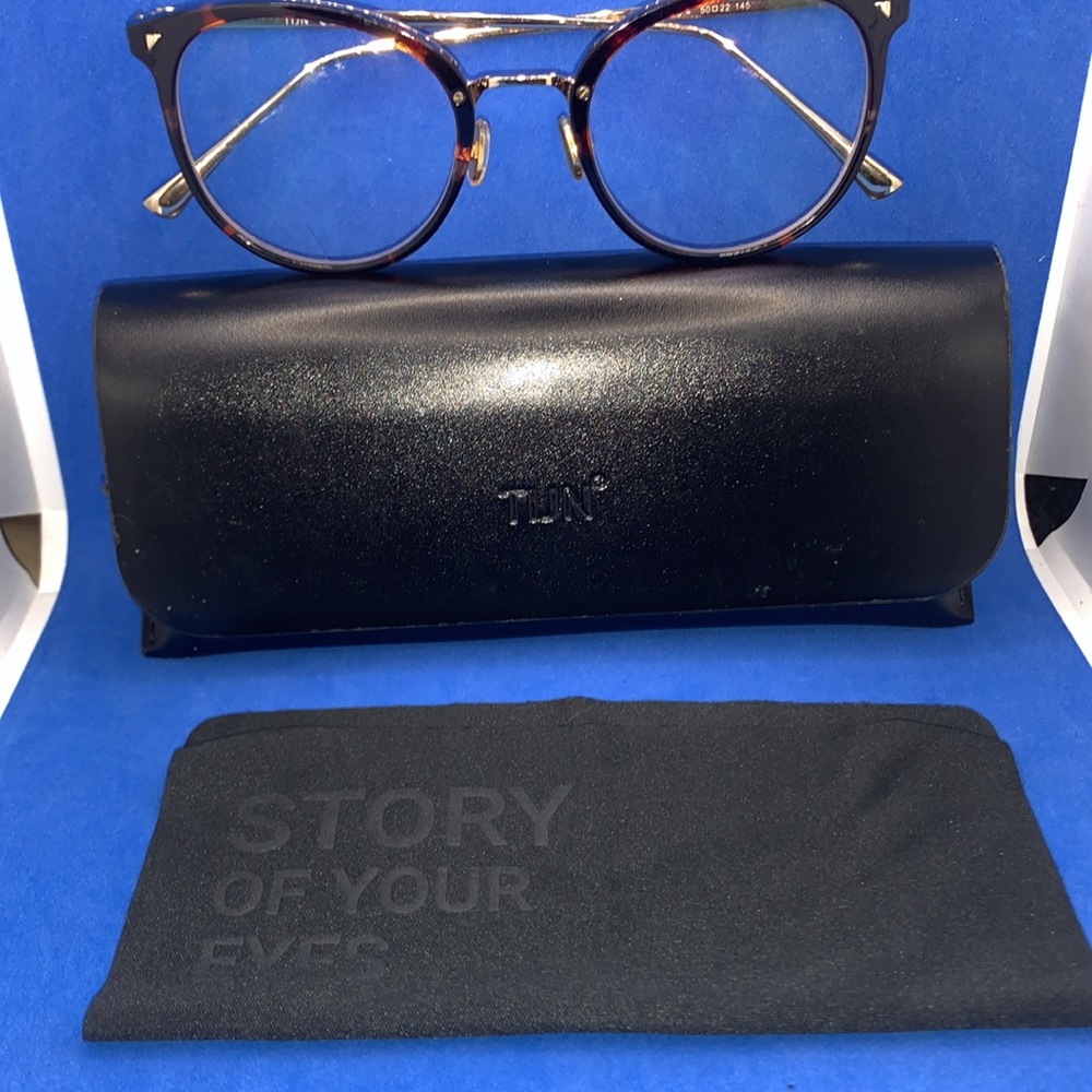 TJIN TIJN T380 Eyeglass FRAMES C4 50-22 145 Lenses